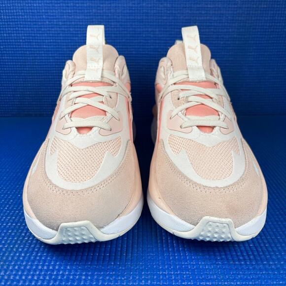 🔴 PUMA RS-CURVE TONES Women`s Size 8.5 Pink White Running Shoes 375783-02 - Picture 2 of 8